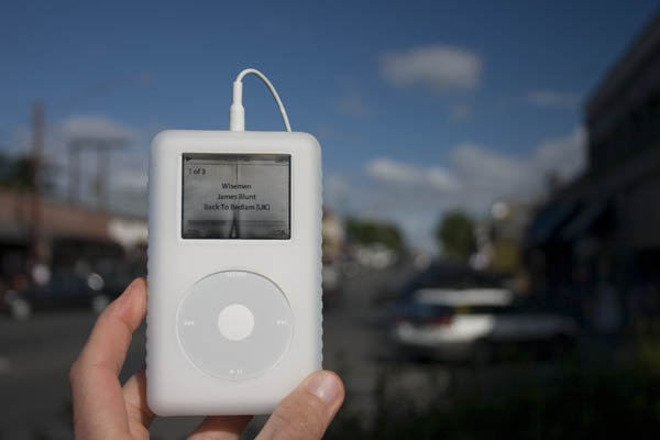 An iPod in Downtown Seattle, WA